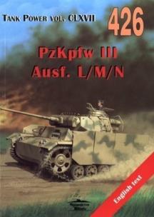 Okładka książki PzKpfw III Ausf. L/M/N. Tank Power vol. CLXVII 426