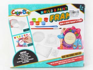 Okładka książki RAMKA Z GIPSU DO KOLOROWANIA 21 x 18 CM.