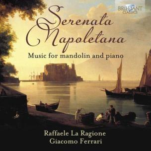 Okładka książki SERENATA NAPOLETANA: MUSIC FOR MANDOLIN AND PIANO