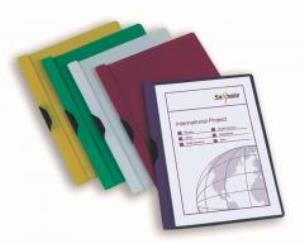 Opakowanie Skoroszyt wsuwany z klipsem A4 mix (5szt)