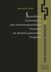 Okładka książki Sprachliche Universalien und zwischensprachliche Variation im deutsch-polnischen Vergleich