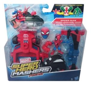 Opakowanie Super Hero Mashers Micro Spider man z pojazdem