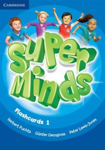 Okładka książki Super Minds 1 Flashcards