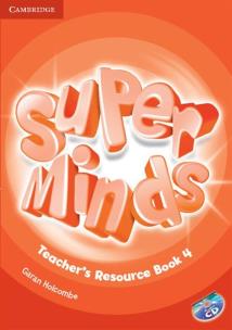 Okładka książki Super Minds 4 Teacher's Resource Book with CD