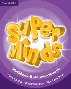 Okładka książki Super Minds 6 Workbook with Online Resources