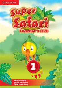 Okładka książki Super Safari 1 Teacher's DVD