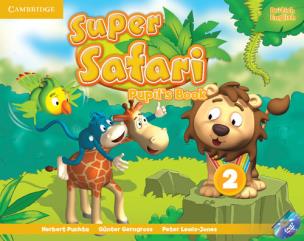 Okładka książki Super Safari 2 Pupil's Book + DVD