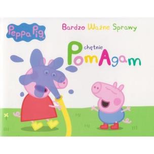 Okładka książki Świnka Peppa. Bardzo Ważne.. - Chętnie pomagam