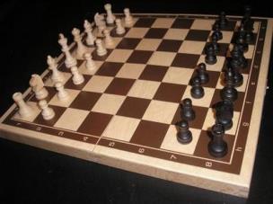 Opakowanie Szachy drewniane