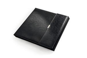 Opakowanie Teczka Optimus A4 PVC Czarna PANTA PLAST