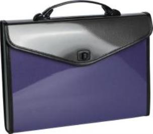 Opakowanie Teczka z rączką A4 Focus Shiny fioletowa