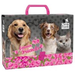 Opakowanie Teczka z rączką gruba Cleo i Frank