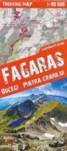 Okładka książki Trekking map Fagaras, Bucegi, Piatra Craiului