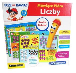 Okładka książki Uczę się bawiąc. Mówiące pióro Liczby 2