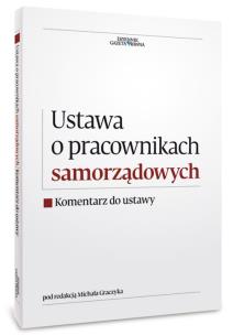 Okładka książki Ustawa o pracownikach samorządowych