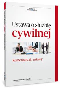Okładka książki Ustawa o służbie cywilnej