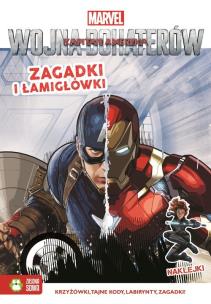 Okładka książki Wojna bohaterów Kapitan Ameryka