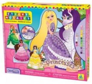 Opakowanie Wyklejane obrazki - księżniczki