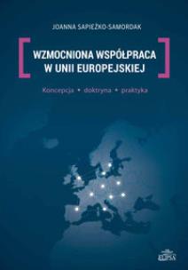 Okładka książki Wzmocniona współpraca w Unii Europejskiej