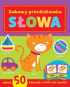 Okładka książki Zabawy w przedszkolaka. Słowa