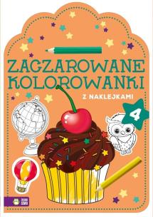 Okładka książki Zaczarowane kolorowanki Część 4