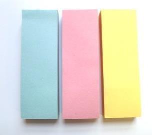 Opakowanie Zakładki indeksujące 25x75mm 3x100szt pastelD.RECT