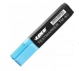 Opakowanie Zakreślacz 1-6mm niebieski (12szt) LACO