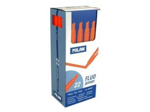 Opakowanie Zakreślacz Fluo Junior pomarańczowy (22szt) MILAN