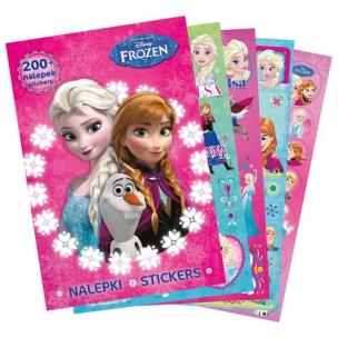 Opakowanie Zestaw nalepek 200 plus. Kraina Lodu