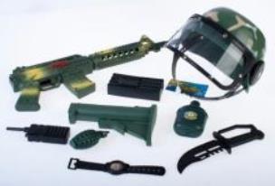 Opakowanie Zestaw wojskowy z hełmem