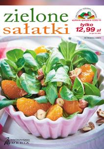 Okładka książki Zielone  sałatki