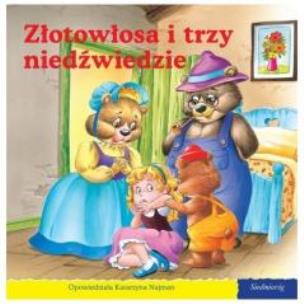 Okładka książki 101 bajek - Złotowłosa i trzy niedźwiedzie