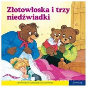 Okładka książki 101 bajek - Złotowłoska i trzy niedźwiadki