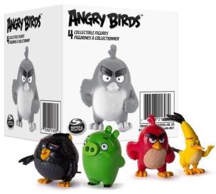 Okładka książki Angry Birds - Figurki Kolekcjonerskie Czteropak
