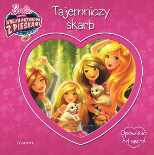 Okładka książki Barbie Tajemniczy skarb Opowieści od serca