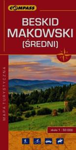 Opakowanie Beskid Makowski Średni mapa turystyczna 1:50 000