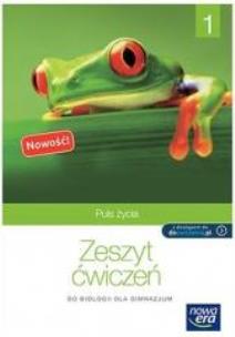 Okładka książki Biologia GIM 1 Puls Życia ćw. (z kodem) NE