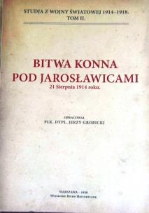 Okładka książki Bitwa konna pod Jarosławicami
