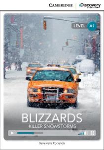 Okładka książki Blizzards: Killer Snowstorm Beginning Book with Online Access