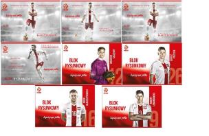 Opakowanie Blok rysunkowy A4/20K PZPN (10szt)