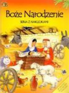Okładka książki Boże Narodzenie seria z naklejkami