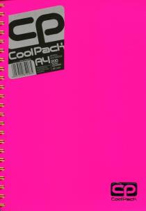 Opakowanie Brulion A4 CoolPack 200 kartek różowy neon