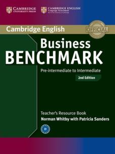 Okładka książki Business Benchmark Pre-intermediate to Intermediate Teacher's Resource Book