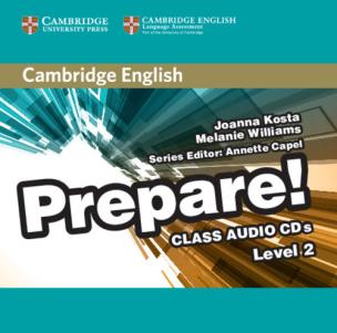 Okładka książki Cambridge English Prepare! 2 Class Audio 2CD