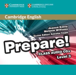 Okładka książki Cambridge English Prepare! 3 Class Audio 2CD