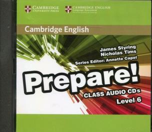 Opakowanie Cambridge English Prepare! 6 Class Audio 2CD