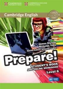 Okładka książki Cambridge English Prepare! 6 Student's Book