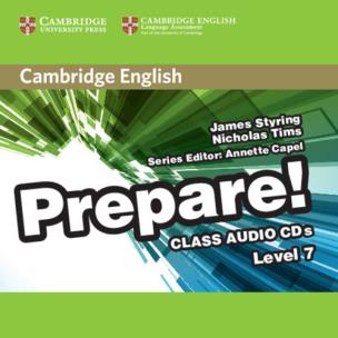 Okładka książki Cambridge English Prepare! 7 Class Audio