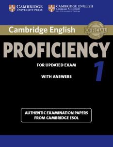 Opakowanie Cambridge English Proficiency 1 for Updated Exam