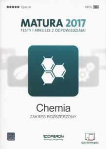 Okładka książki Chemia Matura 2017 Testy i arkusze Zakres rozszerzony